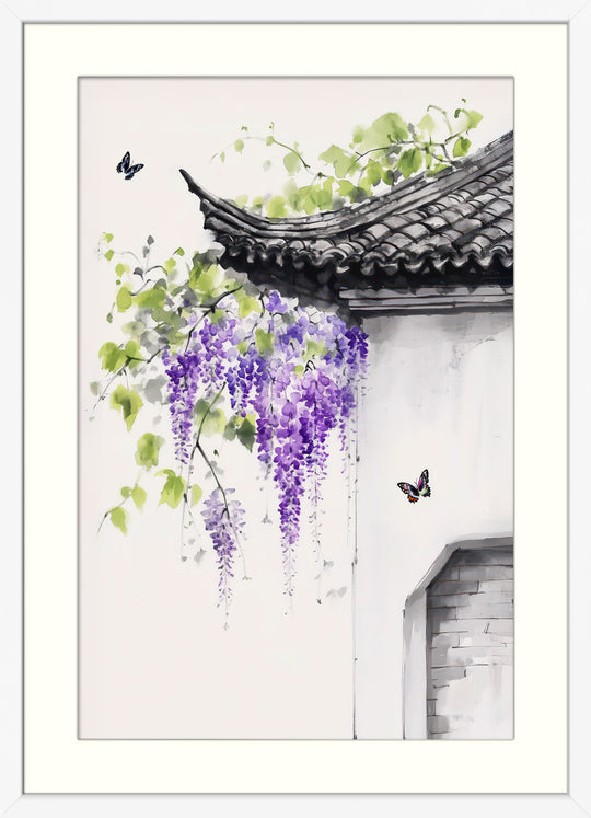 Wisteria Wall Art Print