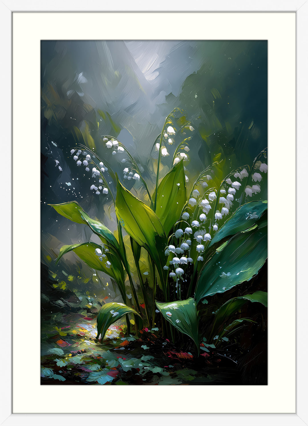 Lily of the Valley Wall Art Print