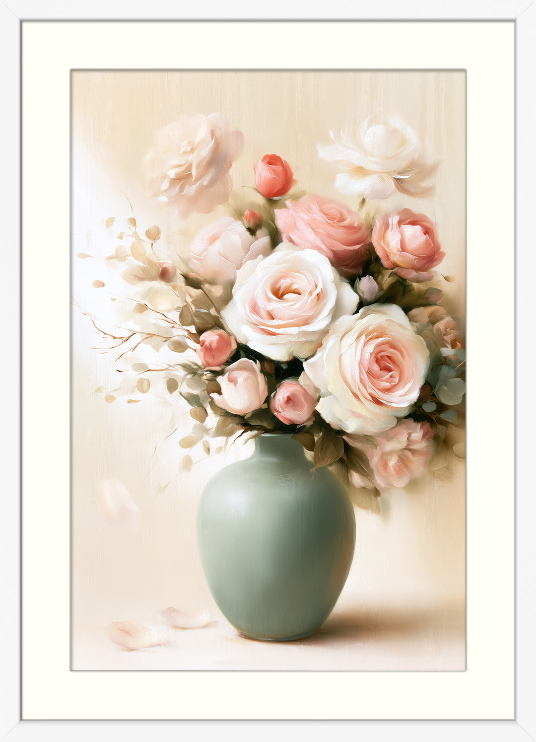 Pink Rose Art Print