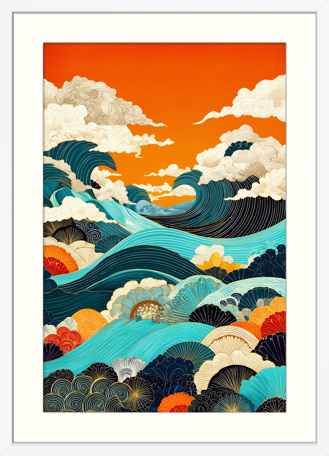 Japanese Wave Art Print