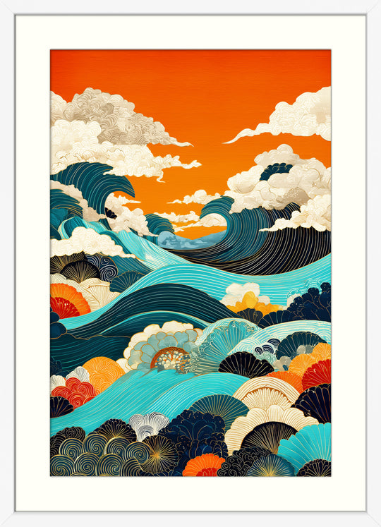 Japanese Wave Art Print
