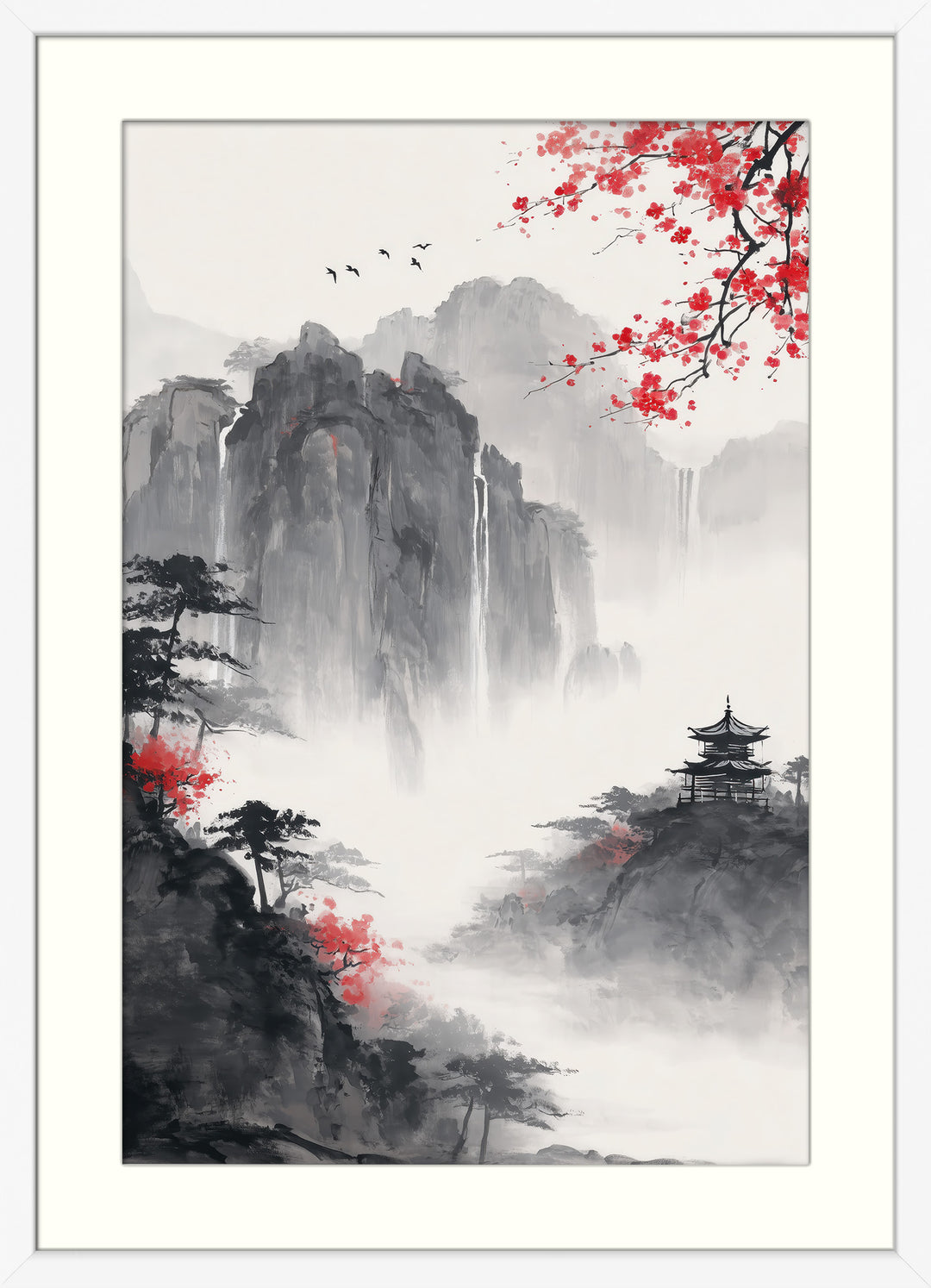 Mountain Waterfall