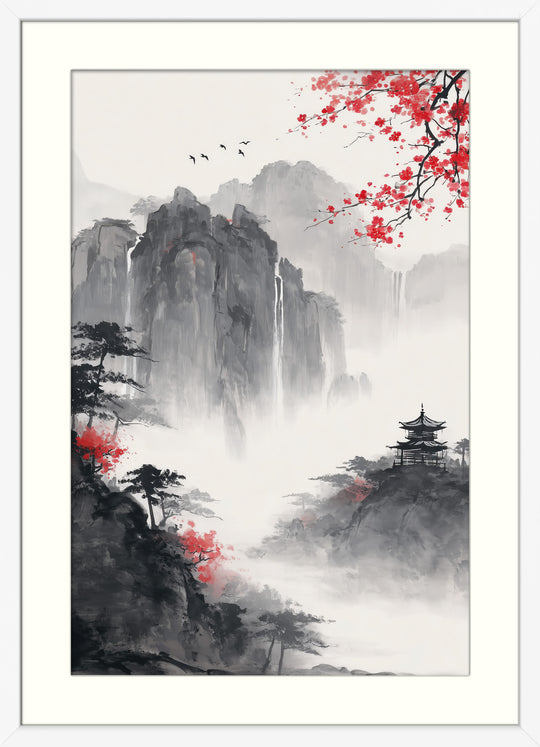 Mountain Waterfall