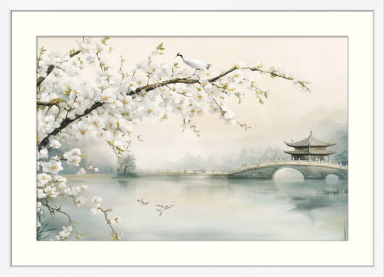Cherry Blossom Lake