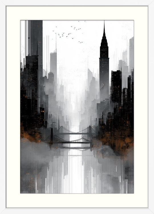 New York Skyline Art Print