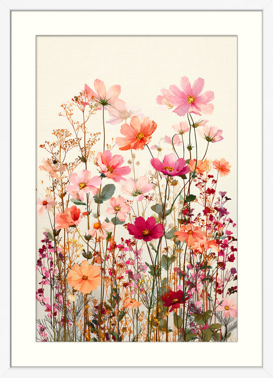 Pink Wildflower Art Print