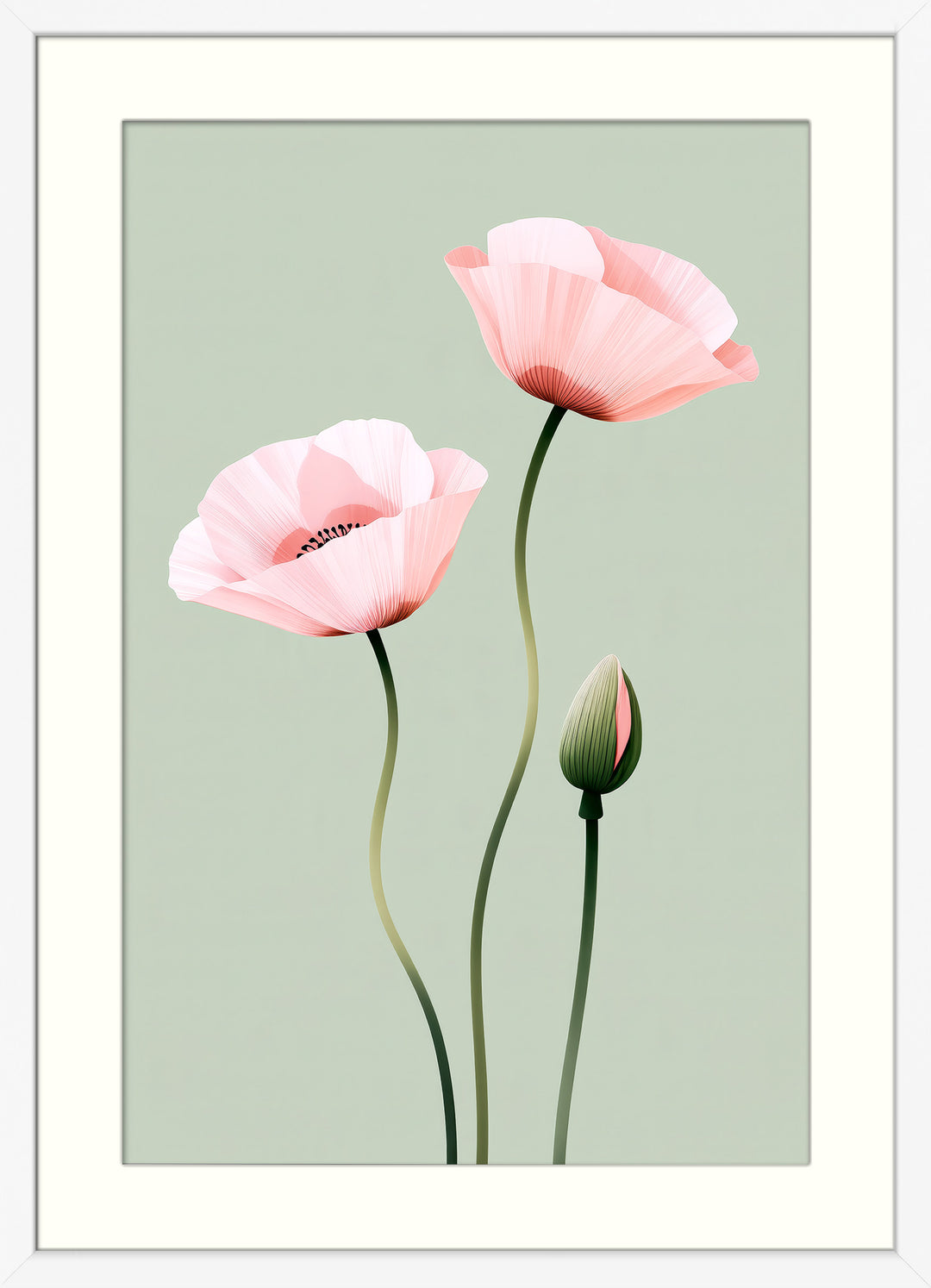 Pink Poppy Art Print