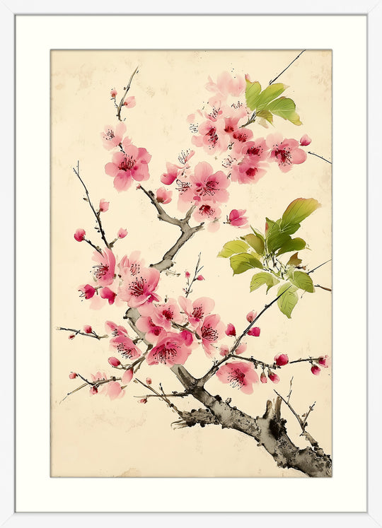 Japanese Botanical Wall Decor