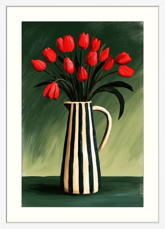 Red Tulips Art Print