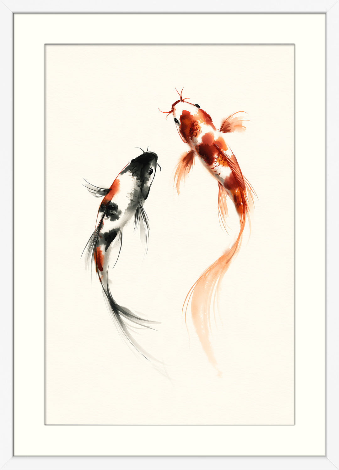 Japanese Koi Fish Art Print