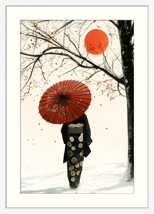Japanese Woman Art Print