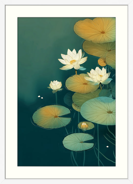 Teal Botanical Wall Decor