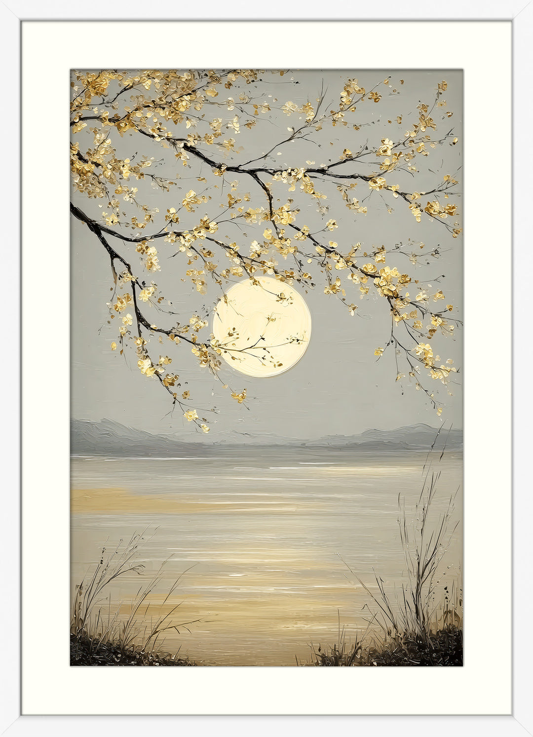 Golden Blossom Art Print