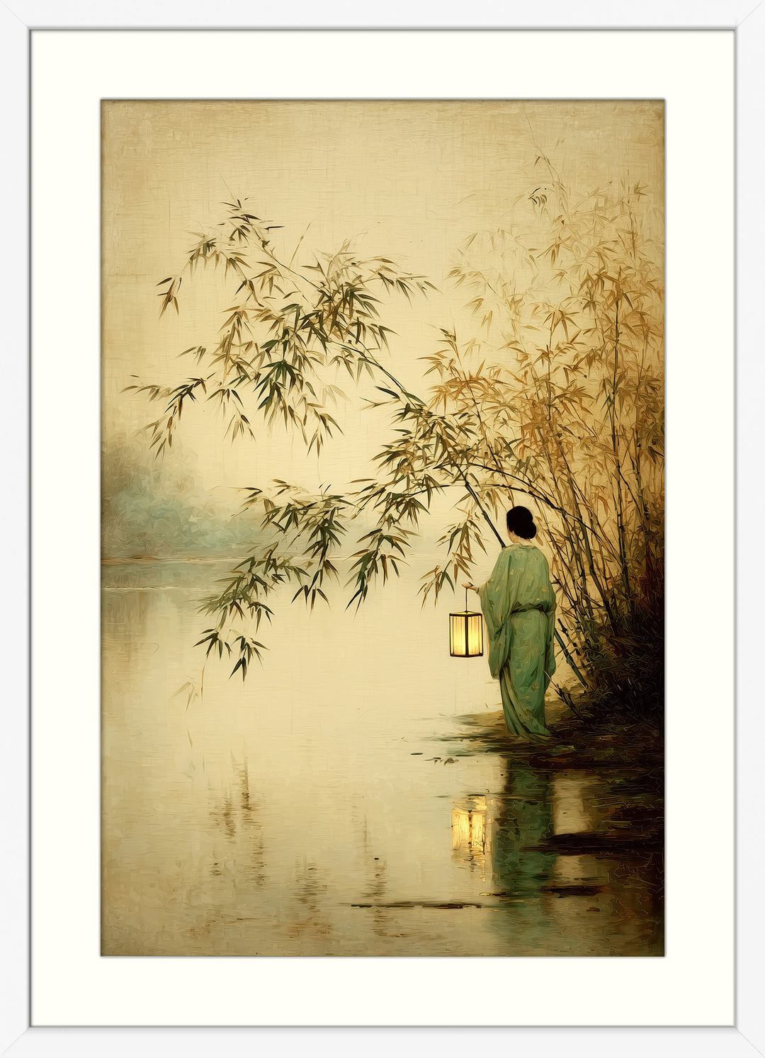 Japanese Bamboo Art Print