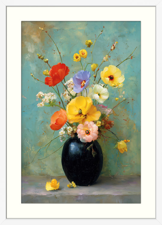 Floral Vase Art Print